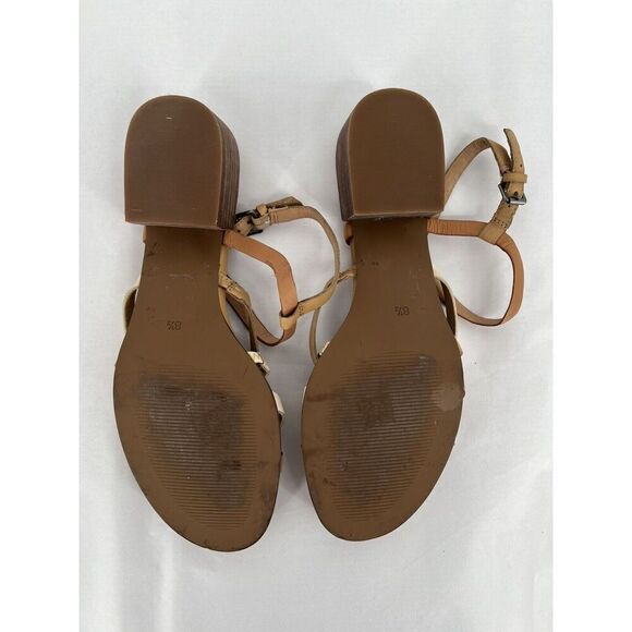 MADEWELL The Lori Sandal Dried Rose Leather Sandals Size 8.5 - Picture 8 of 9